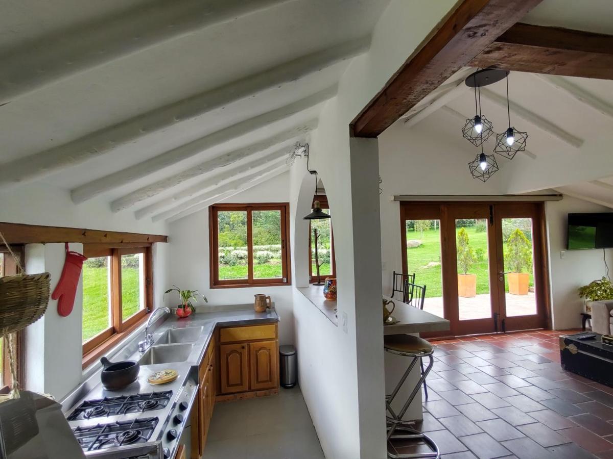 Bed and Breakfast Hacienda El Pinar Del Viento Villa de Leyva Zewnętrze zdjęcie