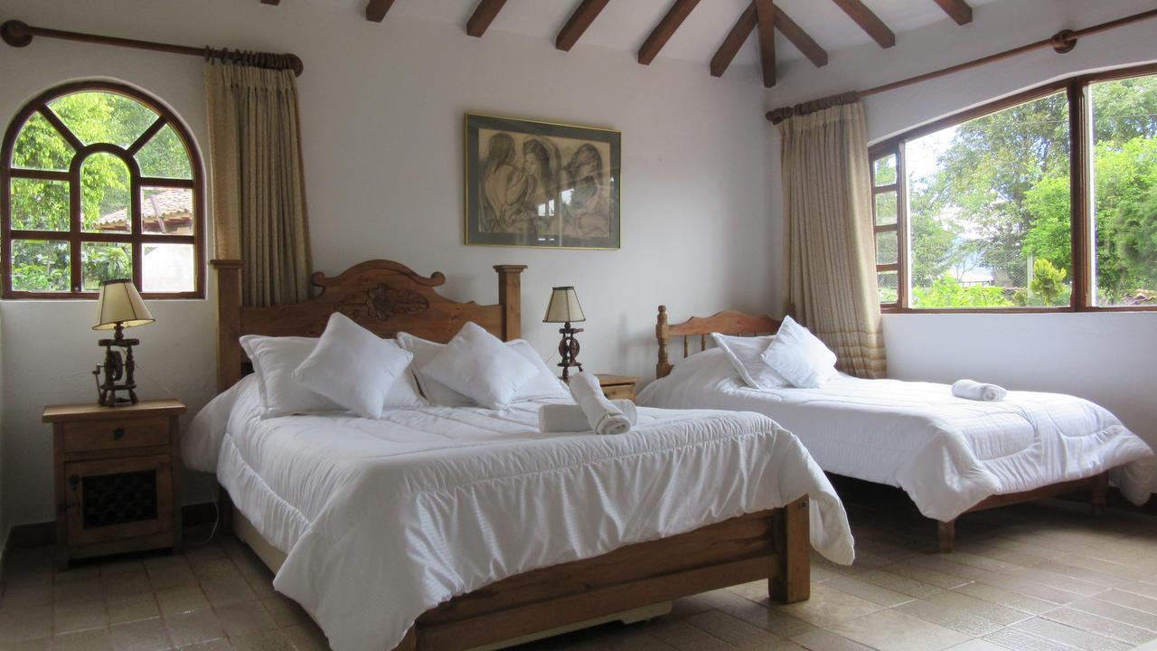 Bed and Breakfast Hacienda El Pinar Del Viento Villa de Leyva Zewnętrze zdjęcie