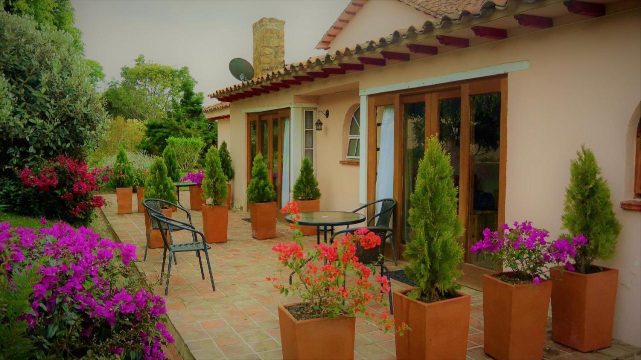 Bed and Breakfast Hacienda El Pinar Del Viento Villa de Leyva Zewnętrze zdjęcie